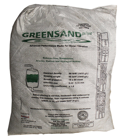 Manganese Greensand Plus Media .5 cu. ft.